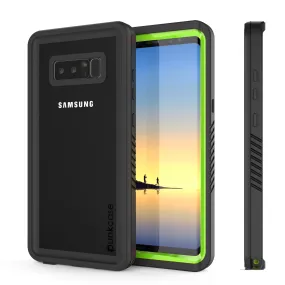 Galaxy Note 8 Anti-Shock Screen Protector Slim-Fit Case [Light Green]