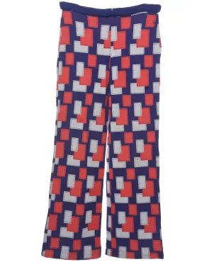 Geometric Pattern Trousers - W29 L29