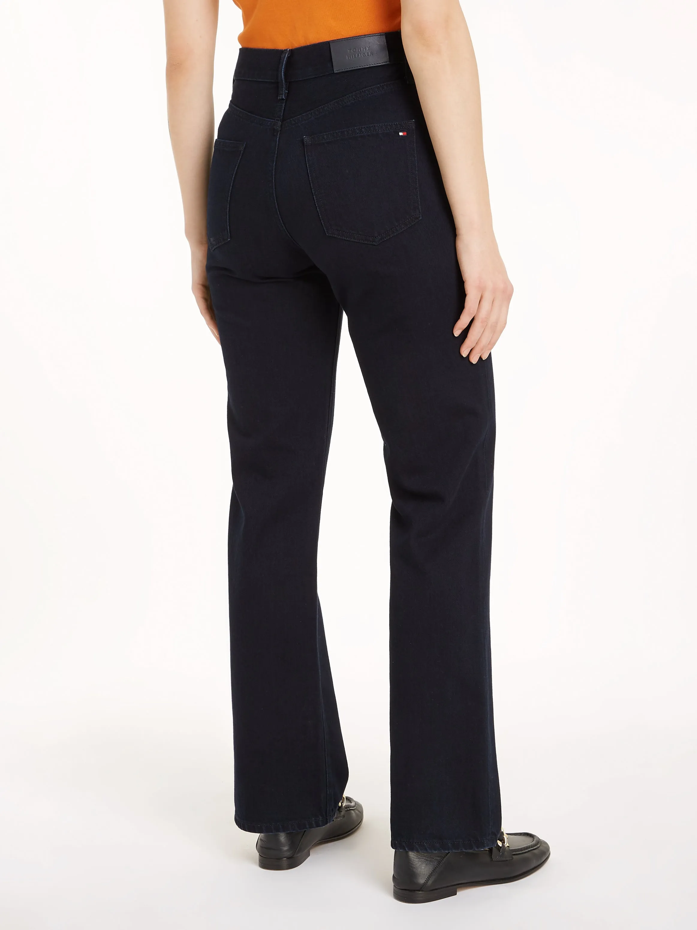 High Rise Relaxed Bootcut Jeans