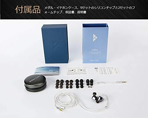 iBasso IT01S (Blue Mist) Audio DiNaTT Dynamic Driver Earphone