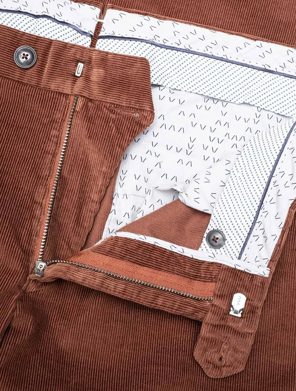 Jasper Cord Trouser Rust