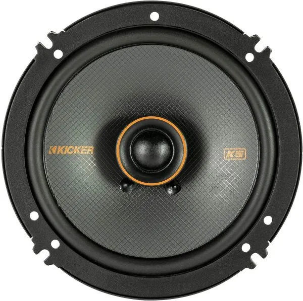 Kicker 47KSC6504 SPK6 6.5" KS Series Coaxial 100RMS Speakers