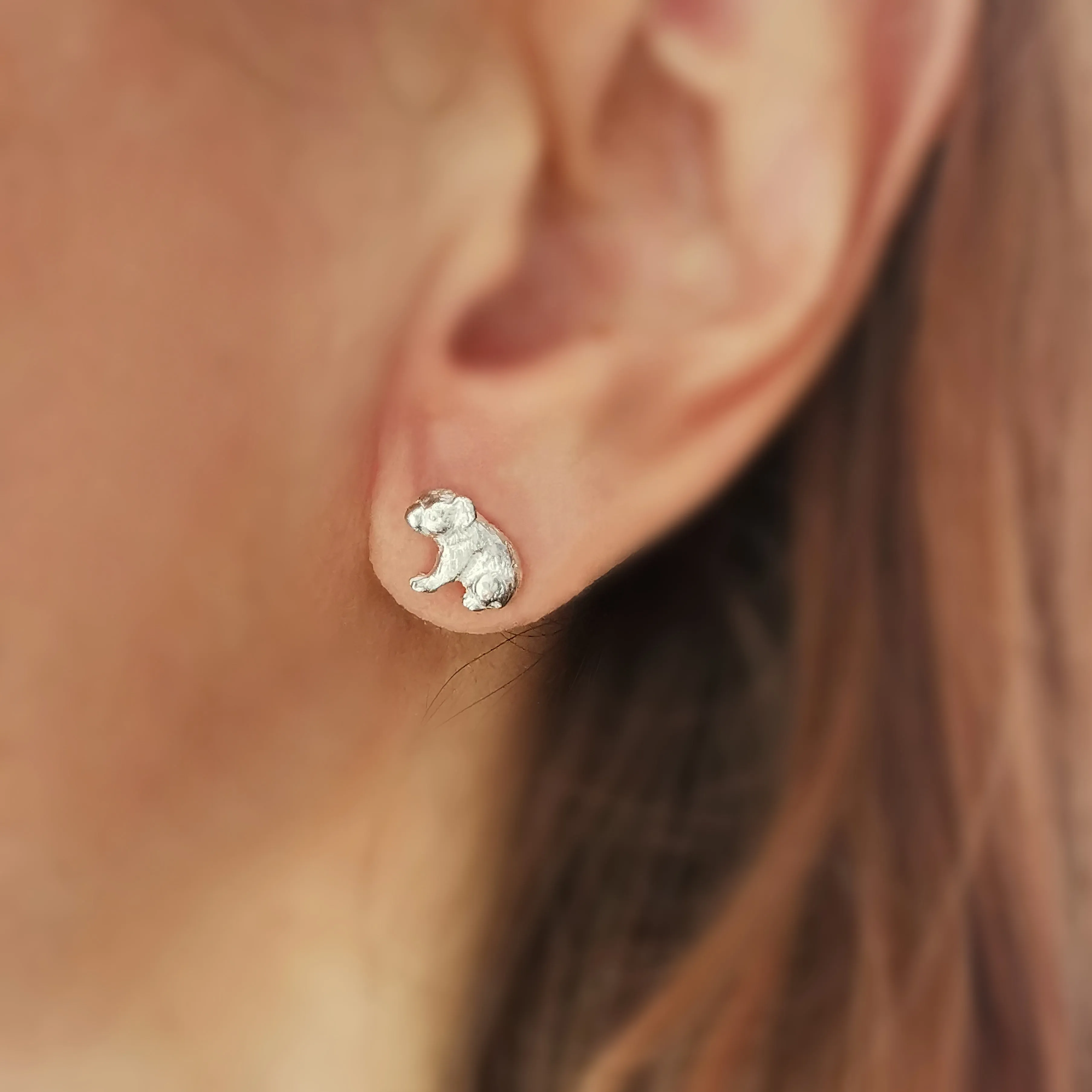 Koala Ear Stud