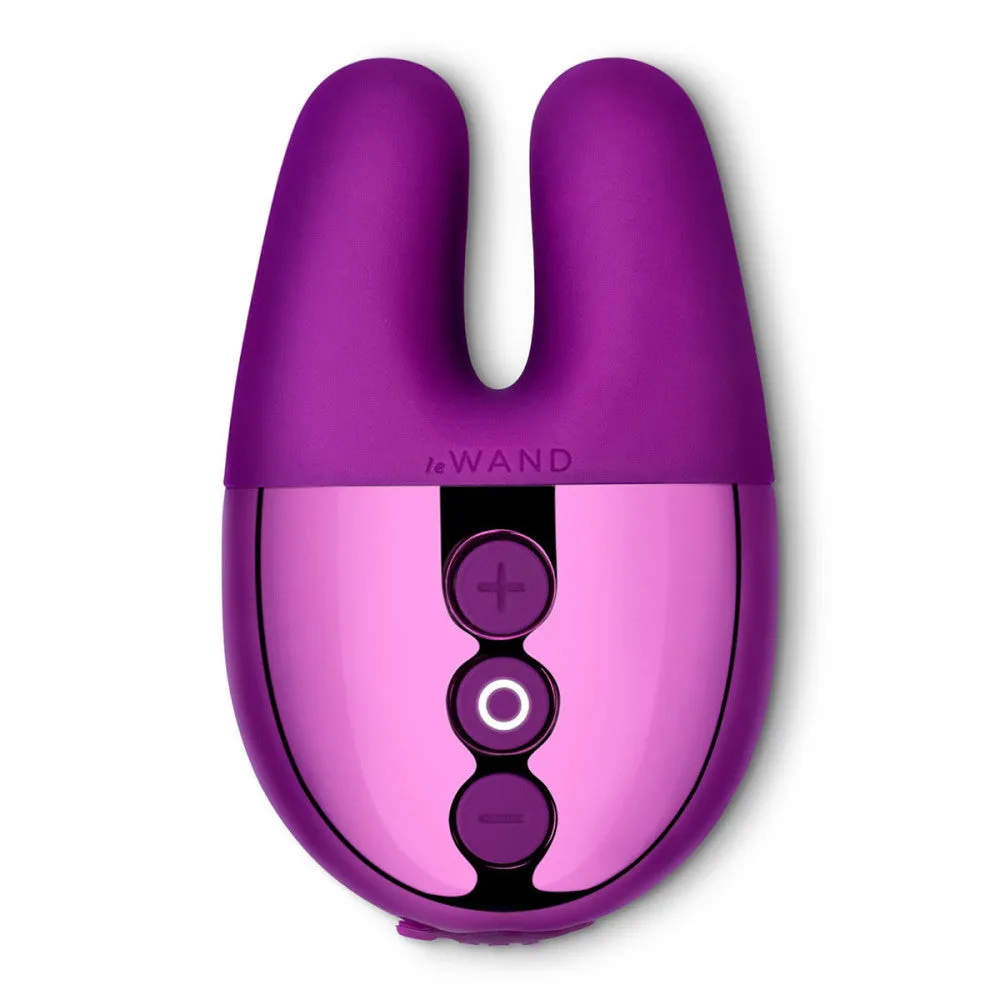 Le Wand Chrome Double Bunny Ear Vibrator