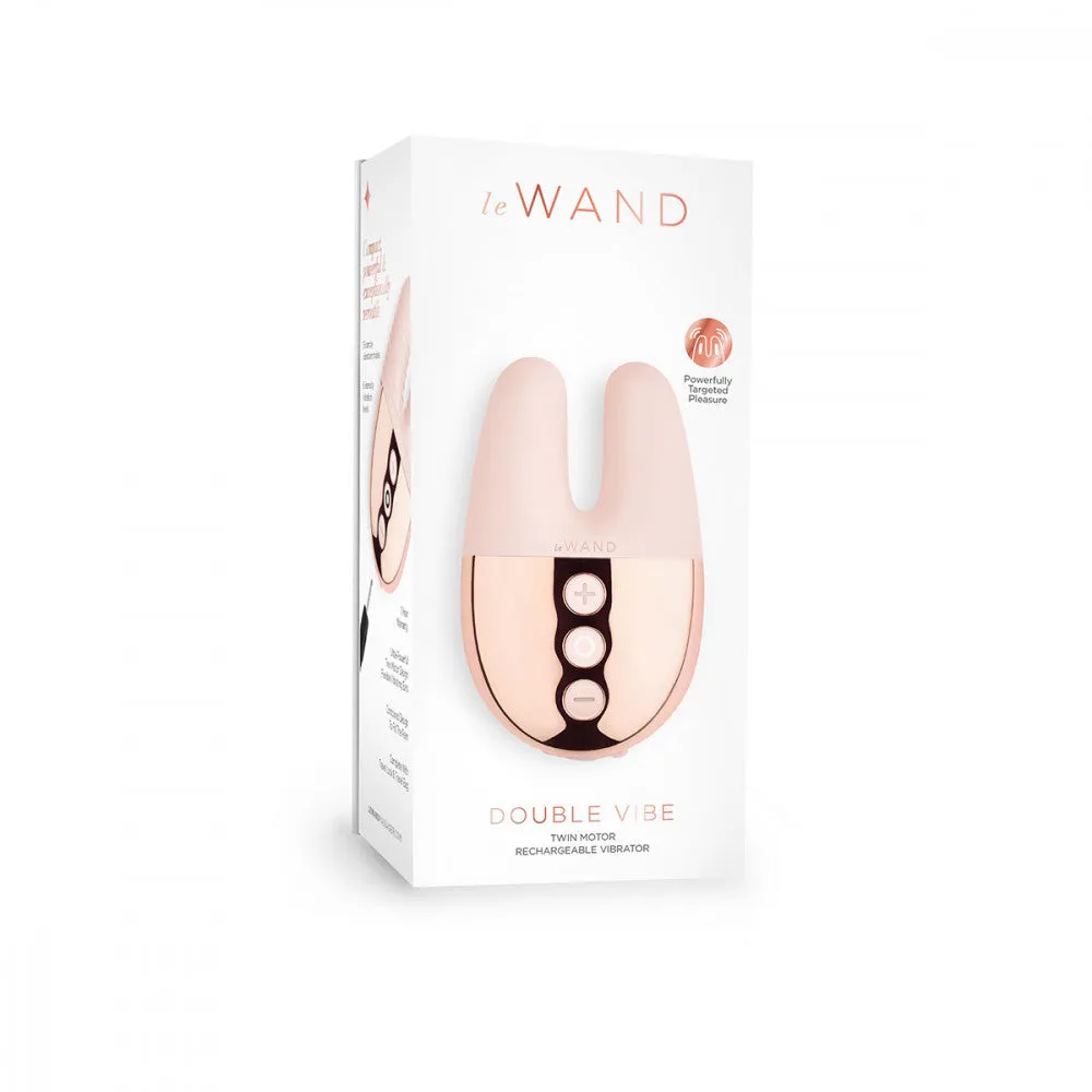 Le Wand Chrome Double Bunny Ear Vibrator