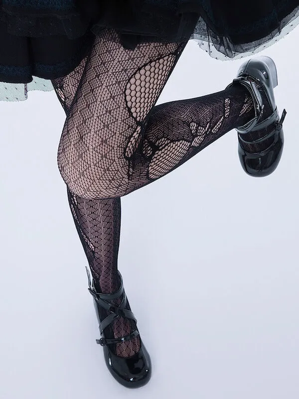 Lolita vine lace tights