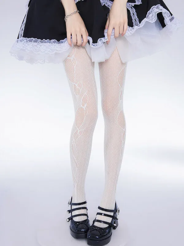 Lolita vine lace tights