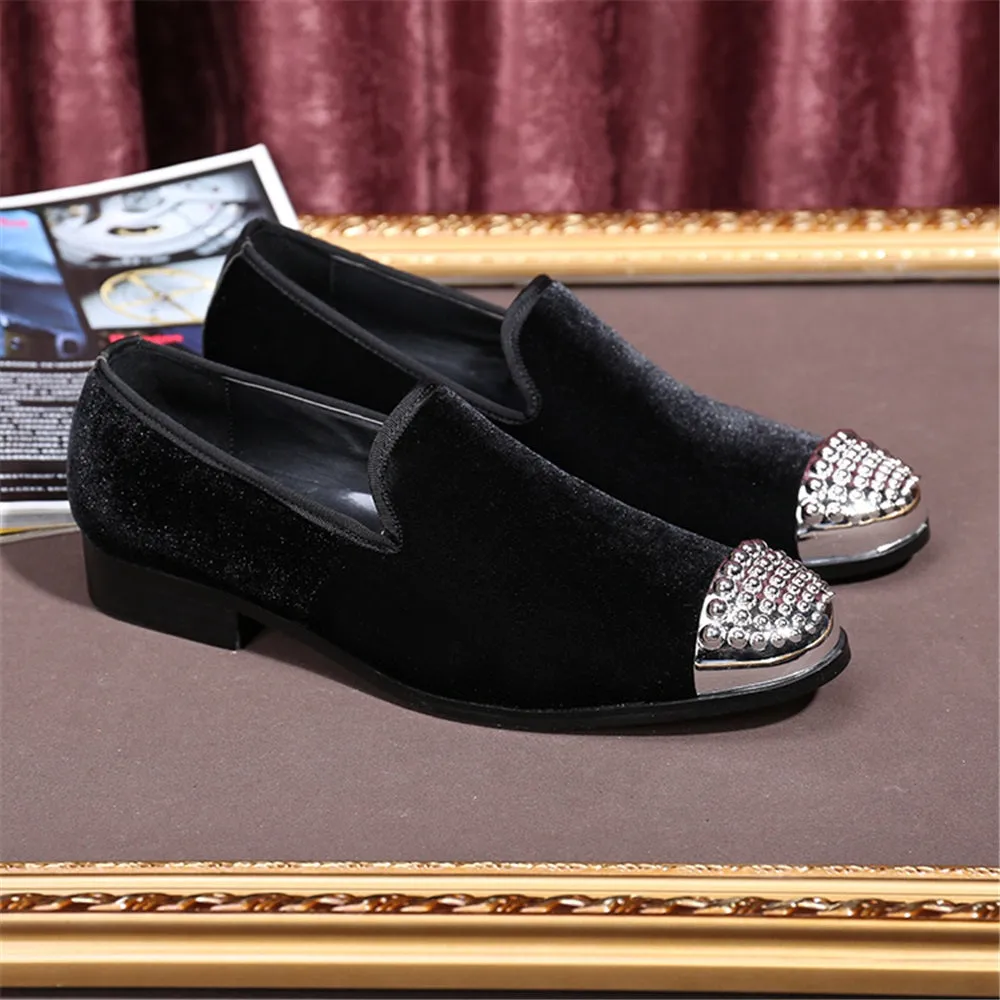 Low Top Captoe Formal Shoes with Decoration