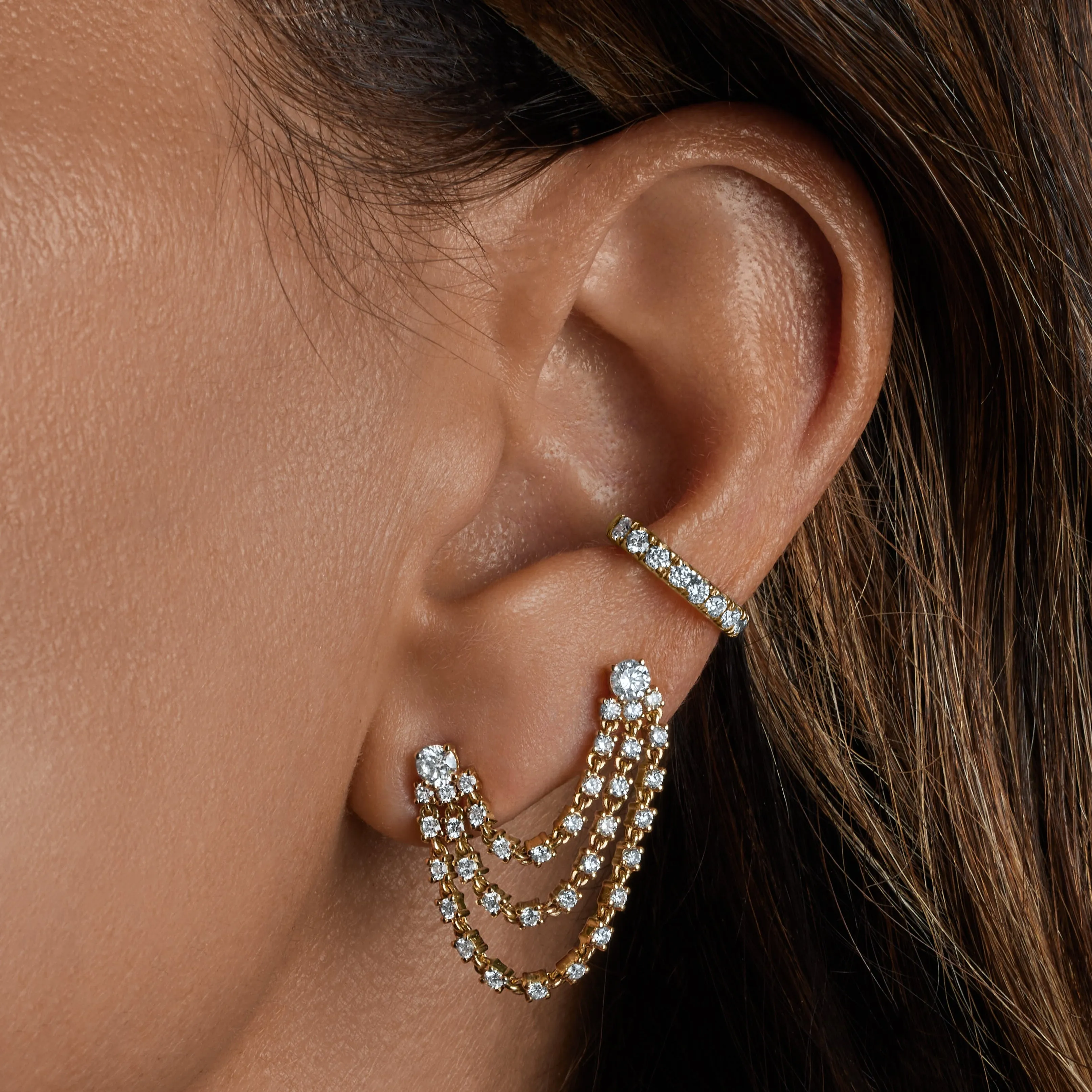 Luxe Diamond Ear Cuff