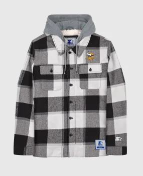 Minnesota Vikings The Big Joe Sherpa Lined Plaid Jacket