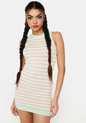 Mint Admire Your Style Knit Dress