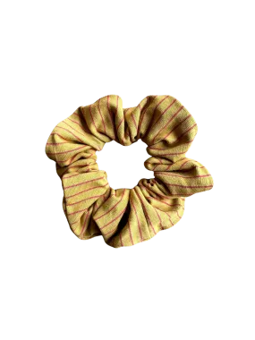 MUSTARD STRIPE CLASSIC SCRUNCHIE