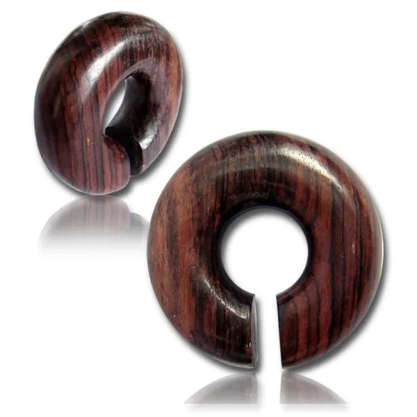 Narra Wood Hoops | Ear Stretchers