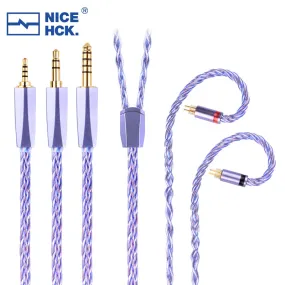 NiceHCK Spacecloud Ultra Flagship 6N Silver Plated OCC 7N OCC Mixed Cable