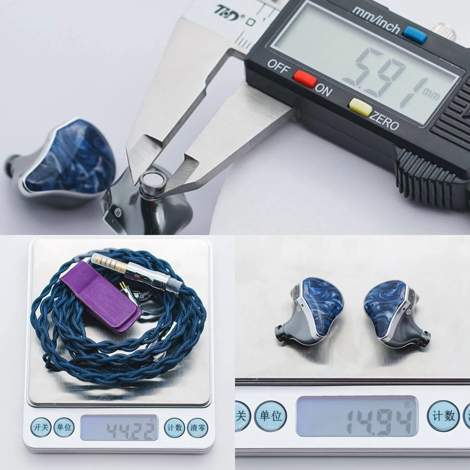 NiceHCK Topguy Flagship Dynamic In-Ear Monitor with Titanium Magnesium Alloy Diaphragm