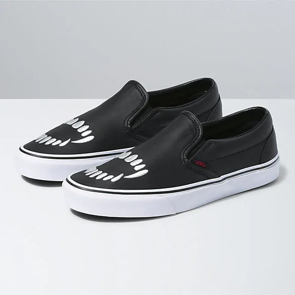 *NWOB* Vampire Teeth Slip On Vans in Mens Sz 10