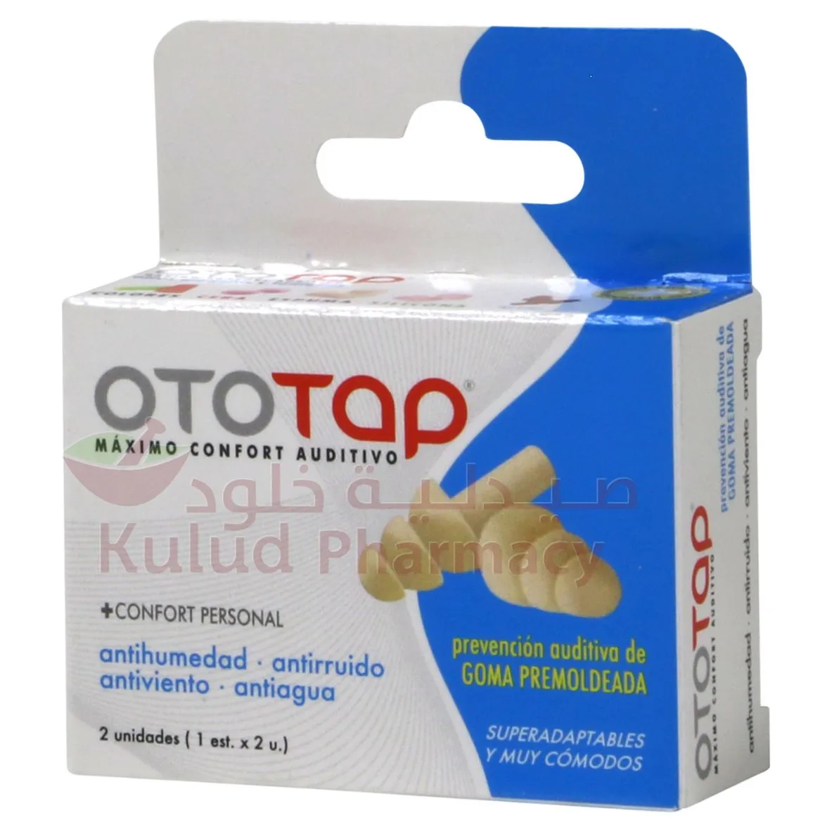 OTOTap Rubber Ear Plug 2 PC