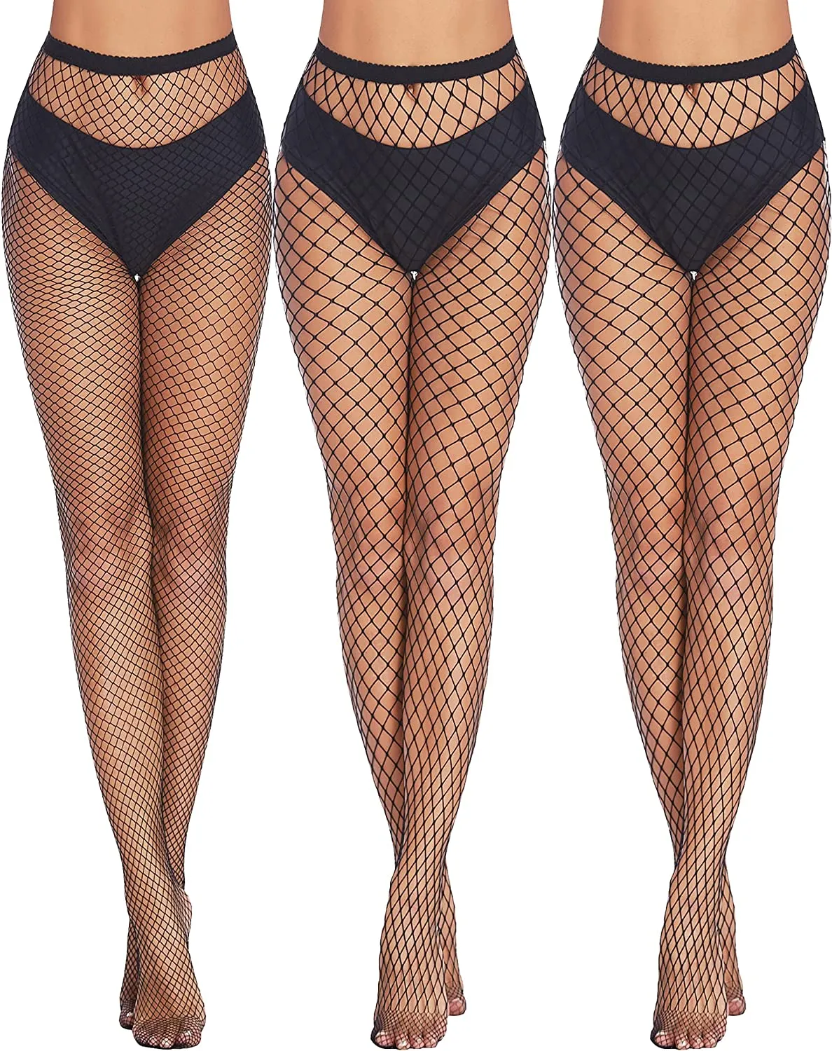 Plus Size Fishnet Stockings