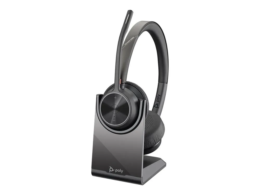 Poly On-Ear Bluetooth-Büro-Headset Voyager 4300 Uc-Series 4320