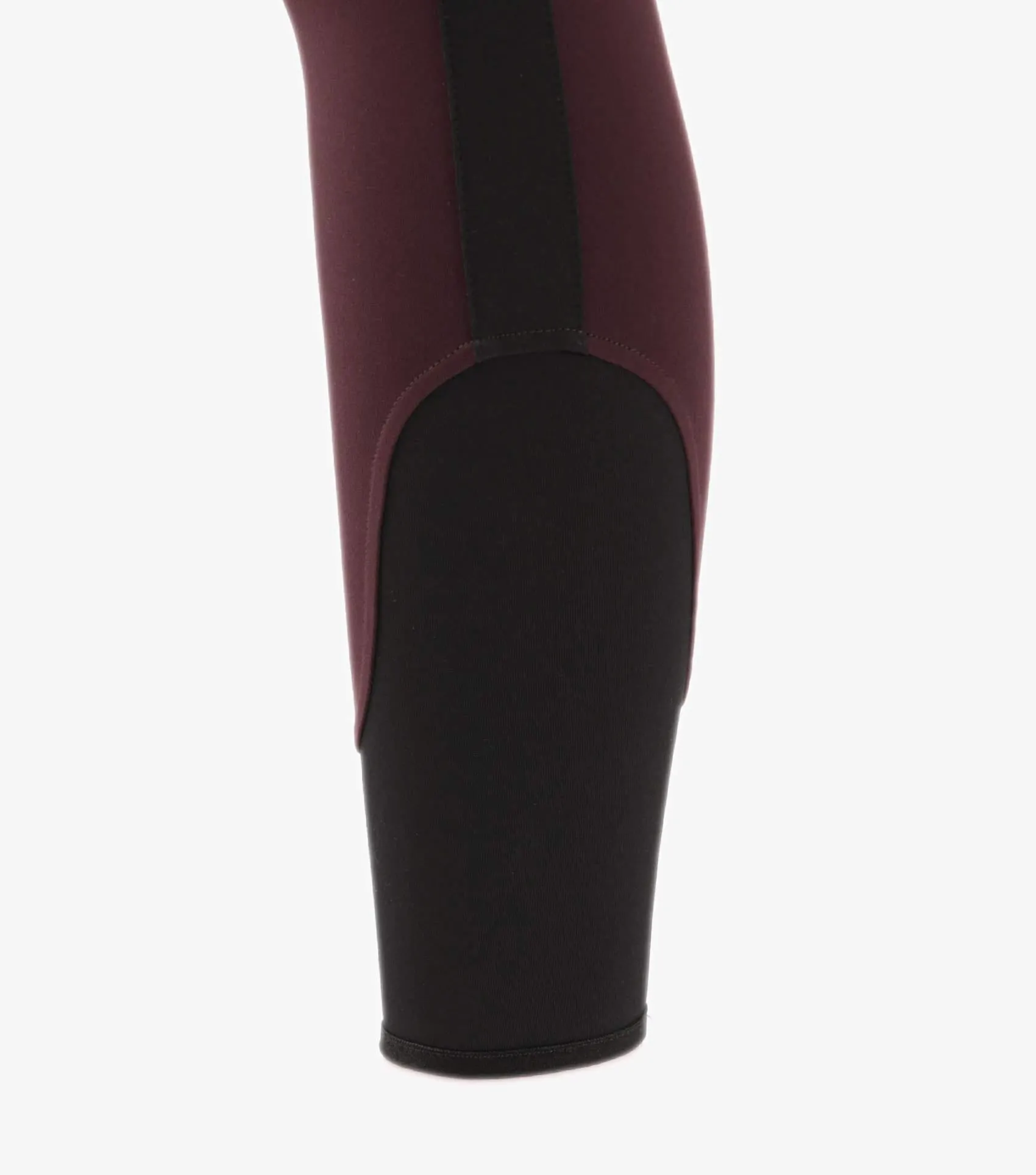 Premier Equine Astrid Girls Full Seat Gel Pull On Riding Tights (Wine)