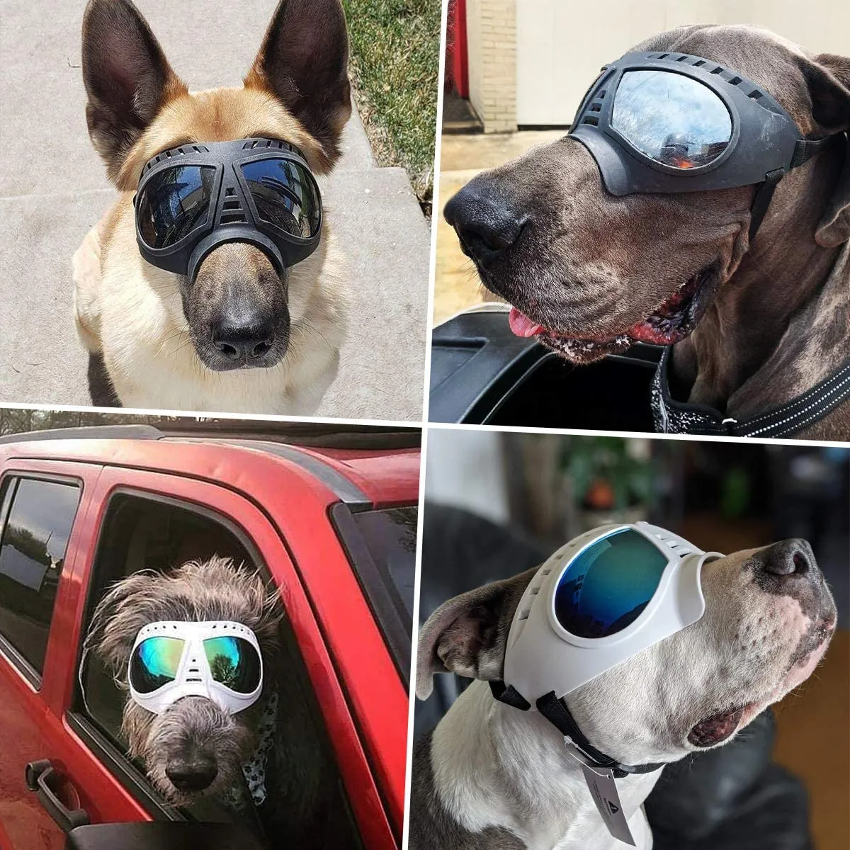 QUMY Dog Goggles Large Breed