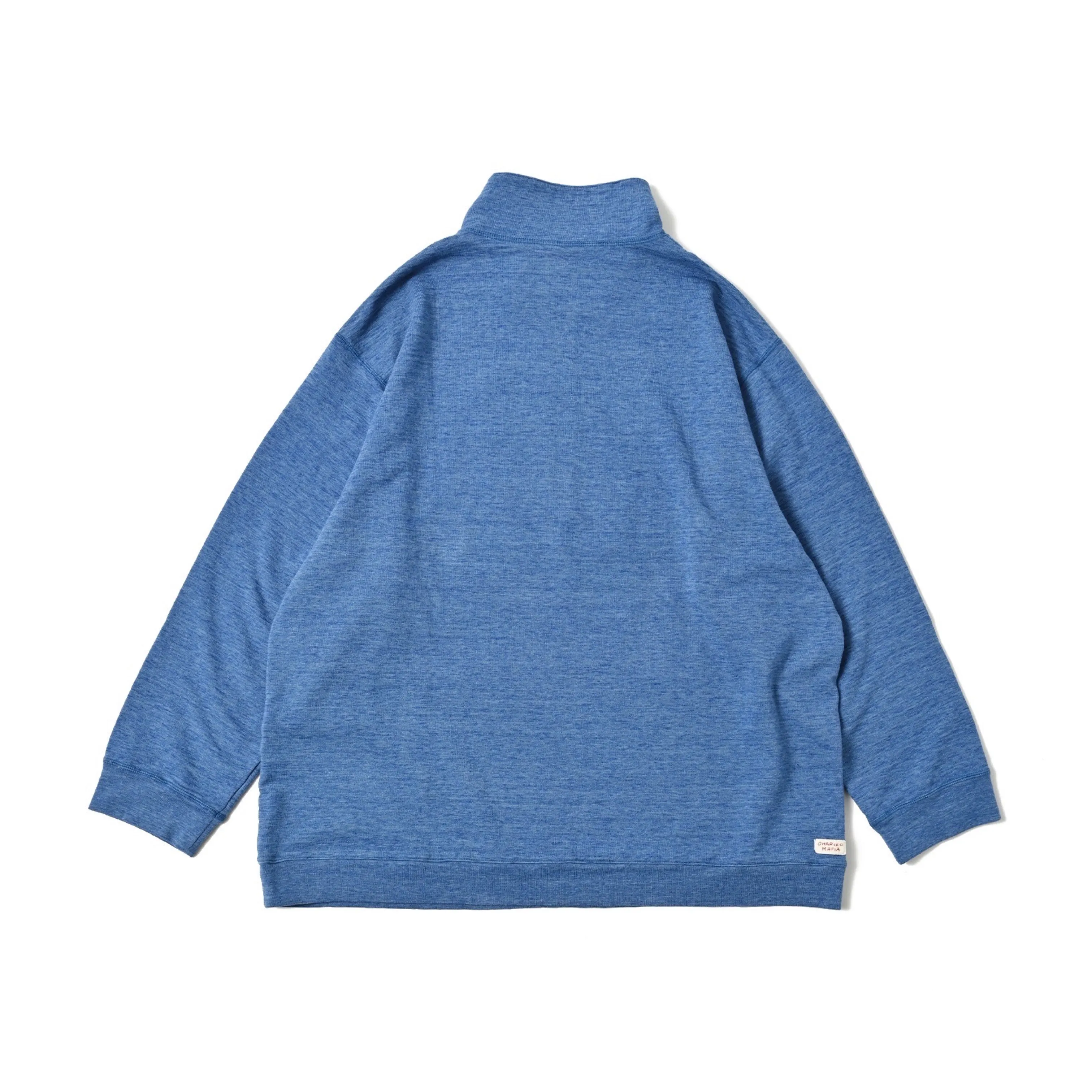 "KYOTO EXCLUSIVE" OHARIKO MAFIA WAPPEN HALF ZIP SWEAT SHIRT