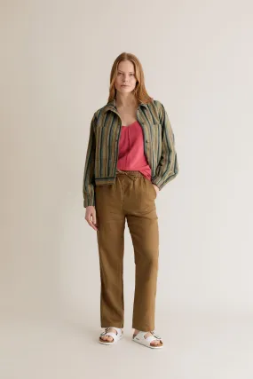 RAMA - Linen Trousers Khaki