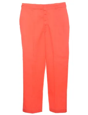 Red Suit Trousers - W33 L30