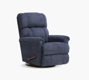 Riley II  La-Z-BOY Denim Swivel Rocker Recliner