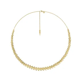 Serpent's Trace Choker - Yellow Gold Vermeil