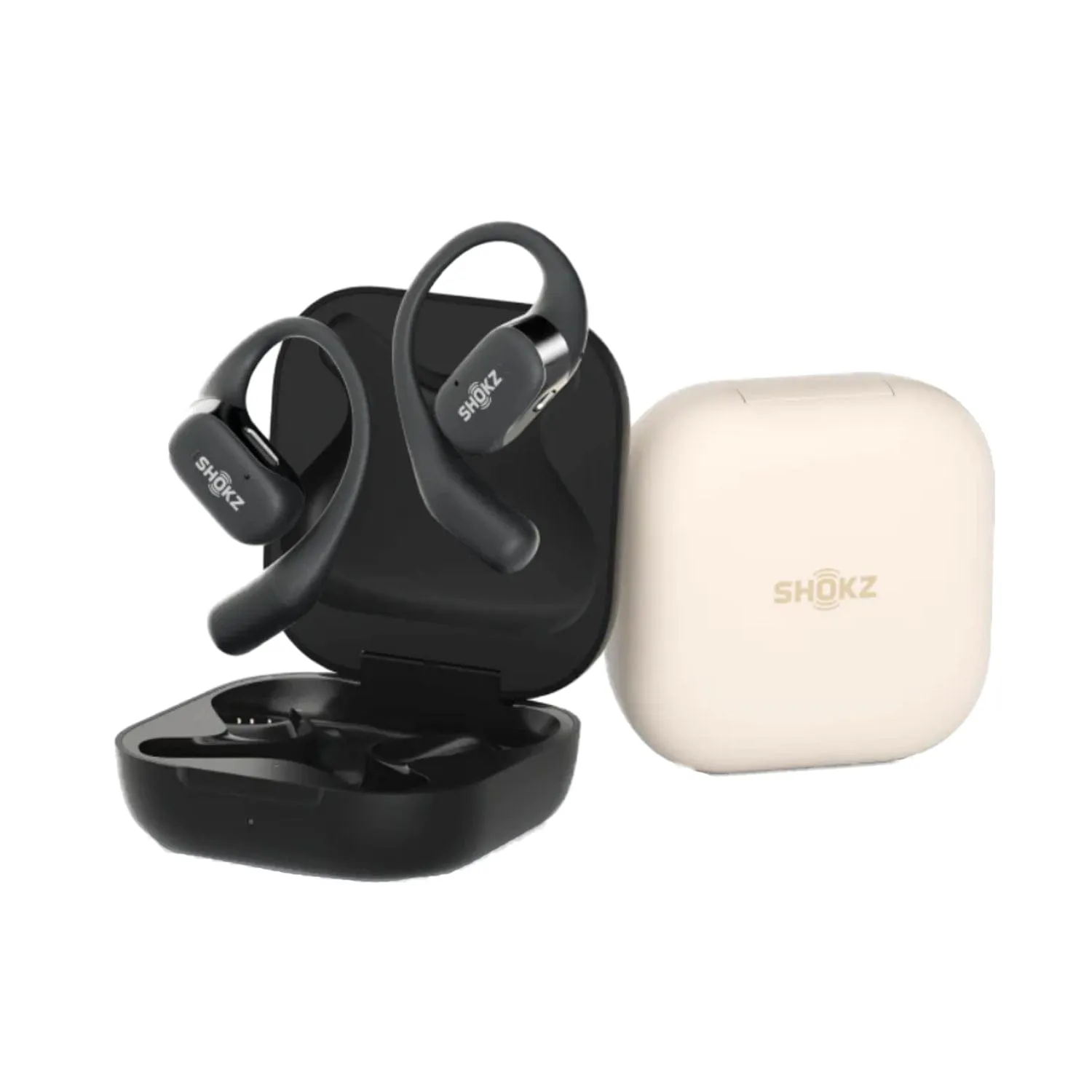 Shokz OpenFit Ultra-Lightweight Open-Ear Wireless Compact Earbuds