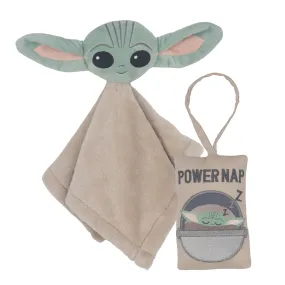 Star Wars Cozy Friends Grogu Lovey & Door Pillow