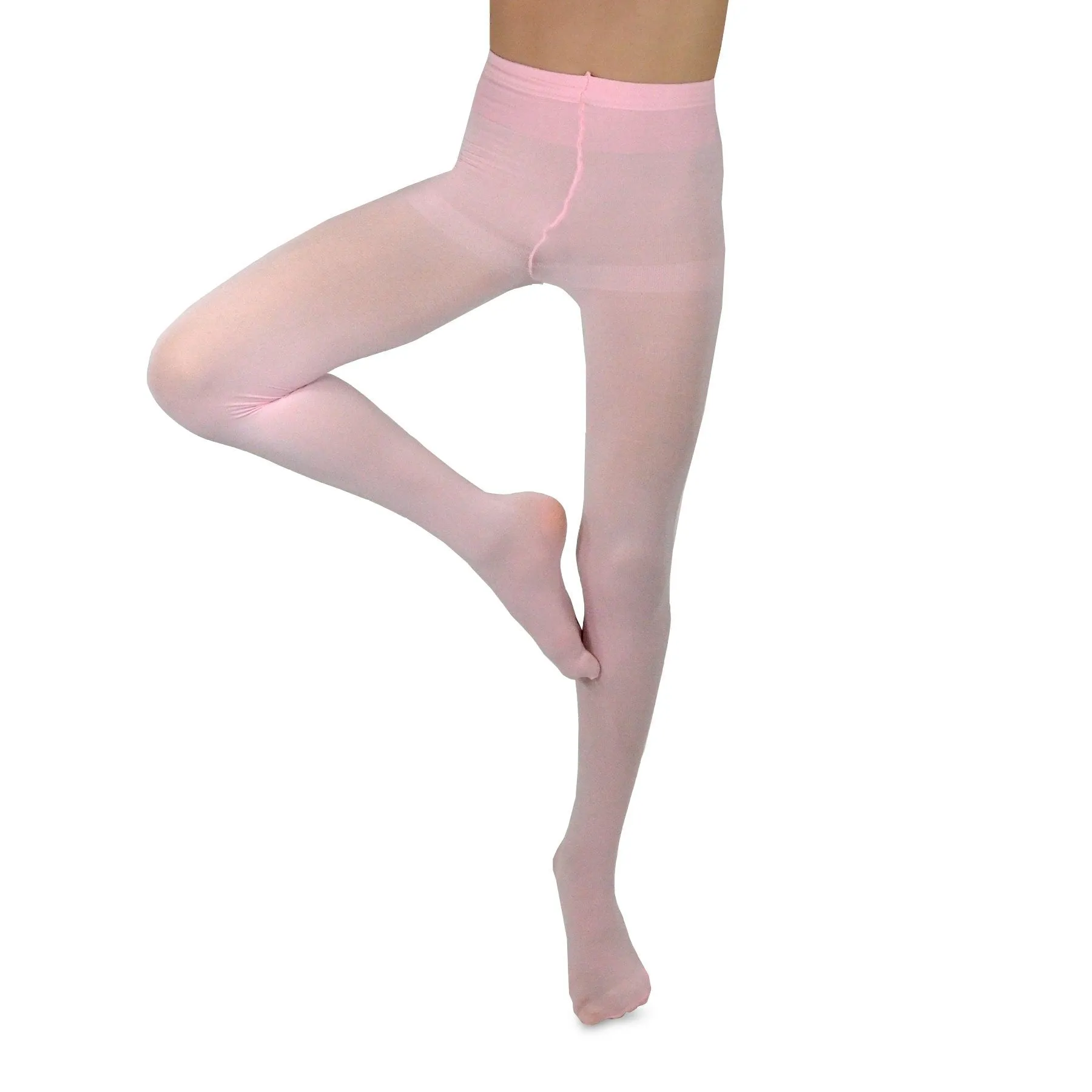 TeeHee Socks Kid's Casual Microfiber Tights Pink 3-Pack (T1609)