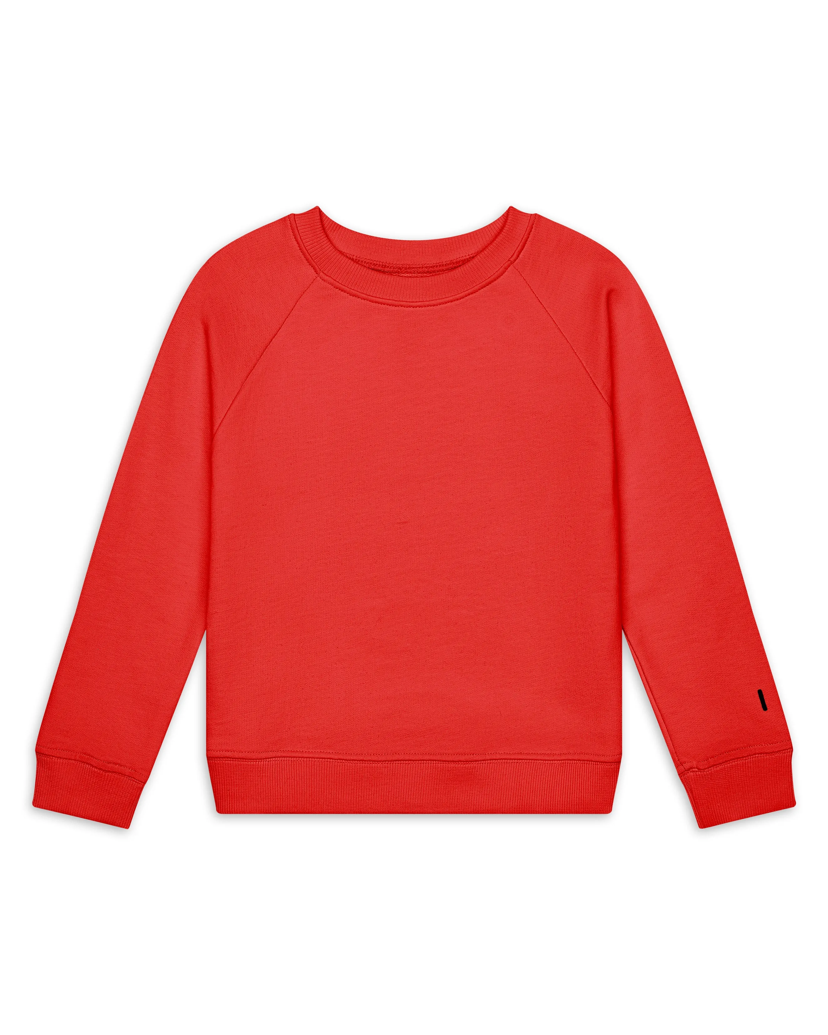 The Organic Pullover Sweatshirt [Poppy]