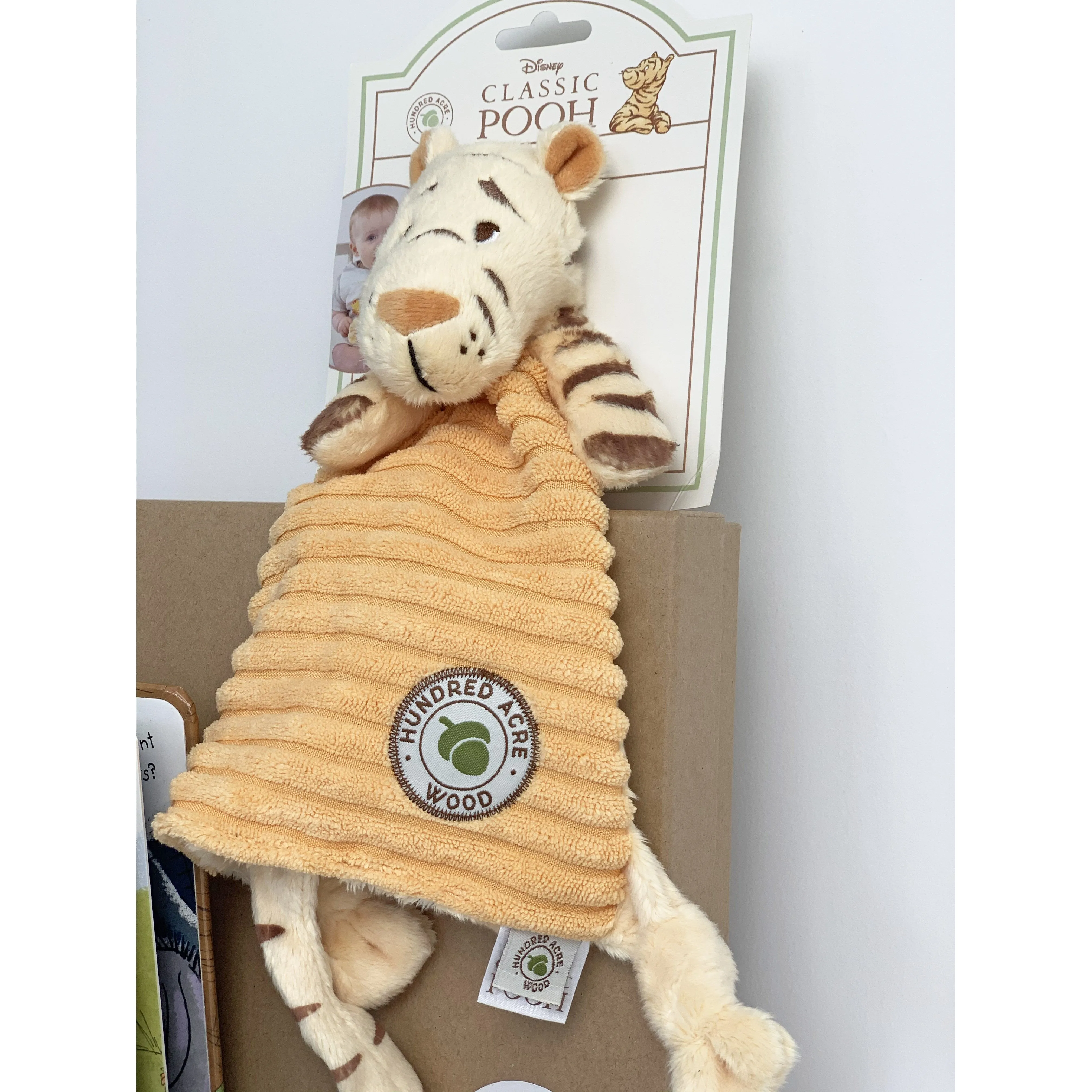 Tigger Comforter and Book Newborn and Baby Gift Set