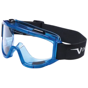 Univet Tiger Blue Workshop Safety Goggles - Clear Lens