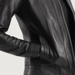 Velo Classic Collar Leather Jacket