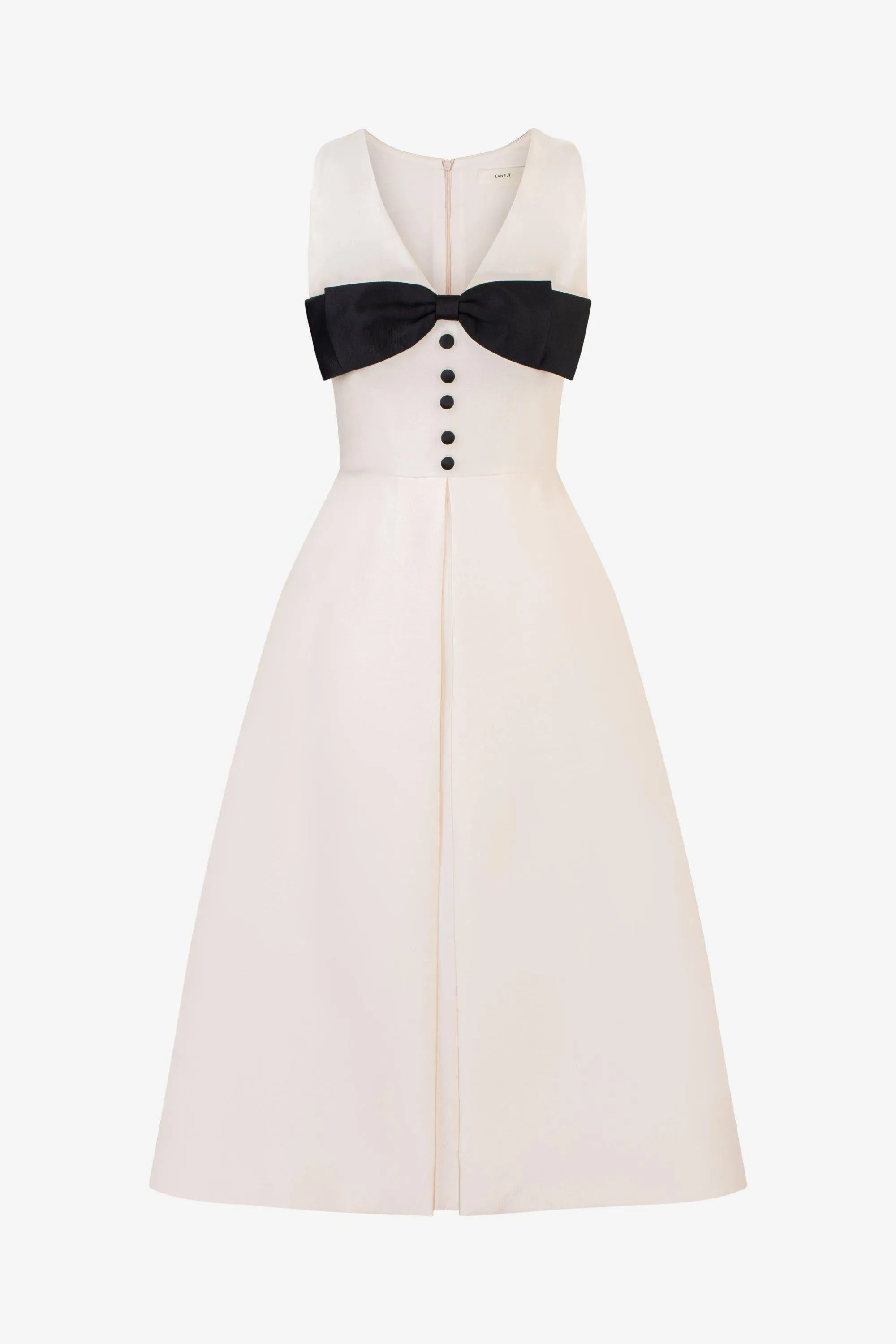 White MIDI DRESS-Layla