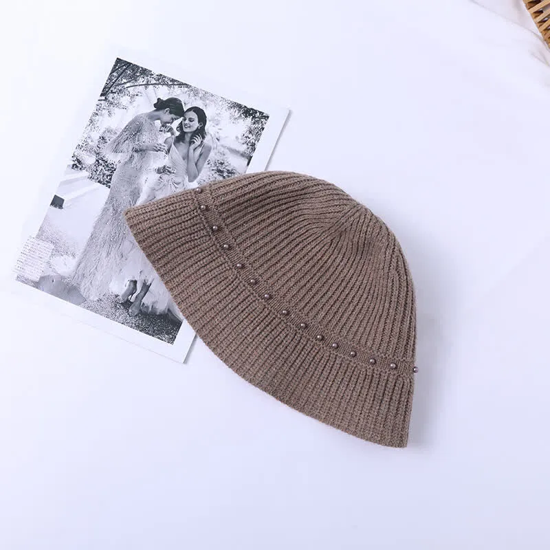 Women's Holiday Vacation Pearl Bucket Hat