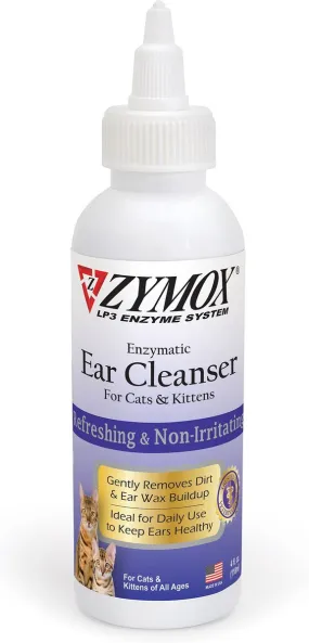 ZYMOX Ear Cleanser Cats & Kittens 4oz